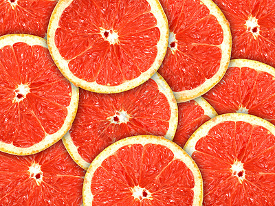背景 葡萄果切面柑橘水果活力食物圆圈摄影红色柠檬宏观柚子工作室肉质背景图片