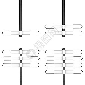 路标牌方向标空白指导指针路标方法图片