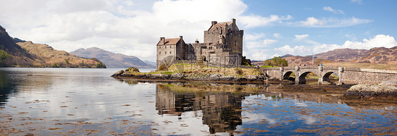 城堡 苏格兰全景图片