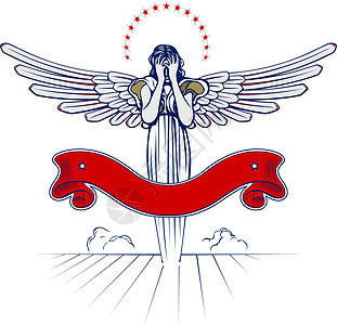 天使翼妇女徽章图片