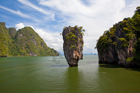 美丽的热带大热带宝石场景海洋海浪旅行岩石海岸天气异国红树情调图片