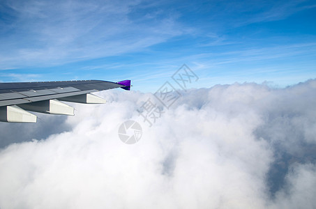 云乐趣明信片游客气氛飞机航班运输精神天气天空图片