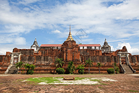 Ayutthaya的Nakornluang城堡图片