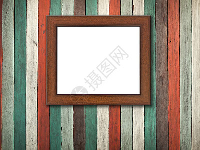 旧木墙和地板的图片框架木板木头风格装饰地面房间背景图片
