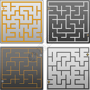 小灰色迷宫僵局谜语游戏帮助入口路线正方形挑战艺术建造图片