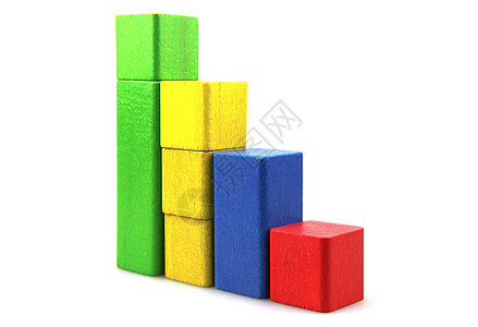 木制构件蓝色白色黄色玩具创造力闲暇红色长方形童年绿色图片