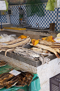马 提拉拖网营养海鲜鱼骨市场食物大厅鱼片骨头渔业图片