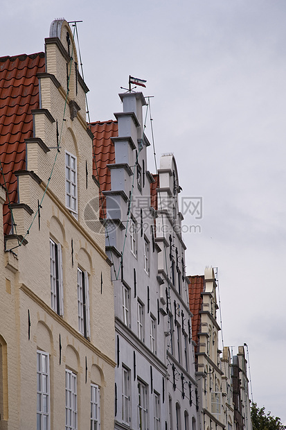 弗里德里施塔特小城房子街道墙壁城市房屋窗户山墙建筑物建筑图片