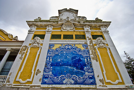 蓝色瓷砖工艺文化传统马赛克装饰风格历史制品陶瓷艺术品图片