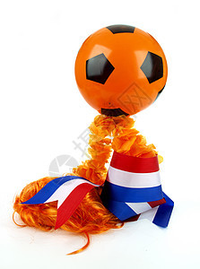 荷兰足球疯狂的荷兰乐趣橙子工作室皮革运动游戏文化竞赛闲暇联盟图片