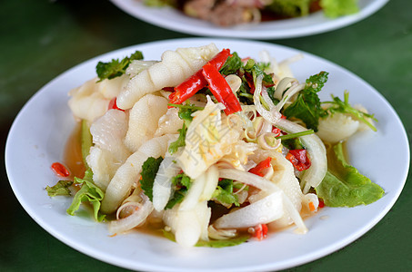 辣辣食品辣椒午餐盘子洋葱沙拉草本植物蔬菜美食情调饮食图片