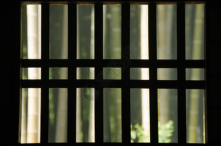 传统的日式日本窗口背景图片