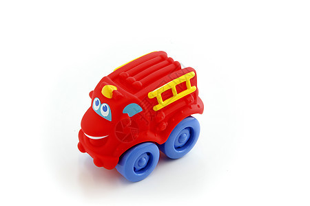 玩具消防车乐趣玩物运输卡车车轮游戏引擎塑料旅行童年图片