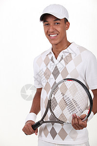 网球手活力闲暇体力粉碎男人游戏活动对手裁判交换图片