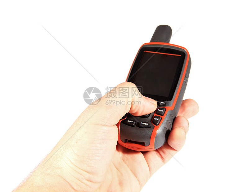 GPS Gerat 全球定位 mit 手高清图片下载-正版图片321258218-摄图网