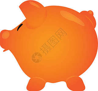养猪银行盒子卡通片债务小猪金融现金财富陶瓷生活投资图片