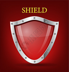 盾牌图标灰色插图警卫保卫后卫监护人保障防御玻璃安全图片