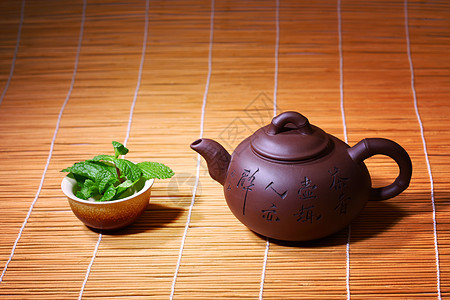 薄荷茶草本植物食物美食液体饮料早餐叶子小吃茶点杯子图片