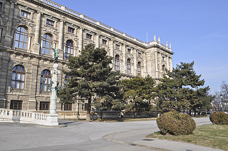 维也纳博物馆雕塑纪念碑历史入口博物馆世界遗产风格艺术窗户建筑背景图片