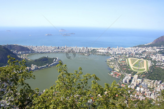 里约热内卢爬坡假期旅游海岸热带季节吸引力建筑天线景观图片