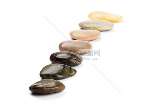 线内治疗卵石鹅卵石圆形石头材料温泉矿物岩石海滩图片