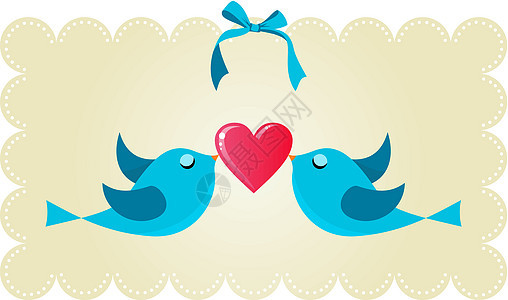 Twitter上爱情夫妇鸟图片