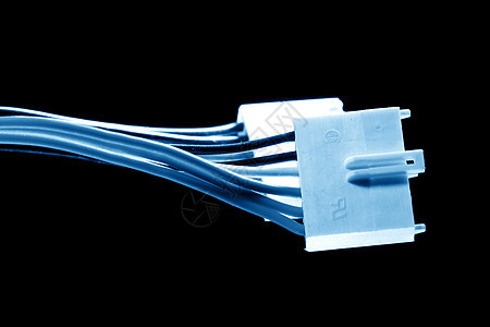 连接电线塑料白色插头解决方案宏观漩涡互联网电脑数据办公室图片