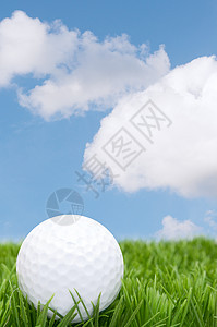 高尔夫球球天空游戏球道绿色推杆运动课程蓝色场地草地图片