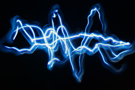 蓝光漩涡艺术墙纸插图蓝色线条运动曲线波浪活力图片