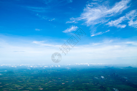 云旅行假期天空自由天际明信片蓝色航空运输气氛图片