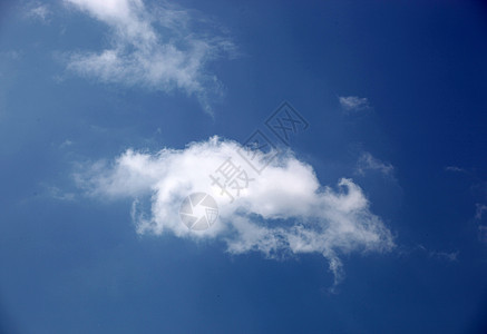 蓝天空背景云景天气气象自由蓝色天堂天空场景柔软度气候图片