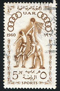 篮球竞赛海豹邮资邮戳古董装饰品国家历史性集邮队友图片