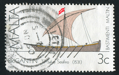 布里甘廷邮票运输舰队海洋血管旗帜明信片导航三桅帆船图片