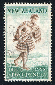 毛利族邮务员图片
