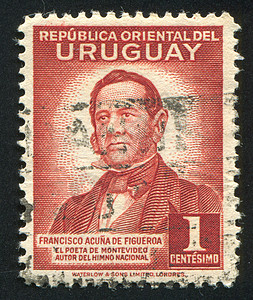 弗朗西斯科阿库纳德菲吉格罗亚古董男性邮票海豹邮资头发明信片集邮成人邮件图片