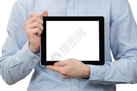电脑平板电脑笔记本屏幕手指商务触摸屏监视器感官技术展示电子图片