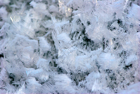 雪季节性玻璃季节白色雪花蓝色装饰品背景图片