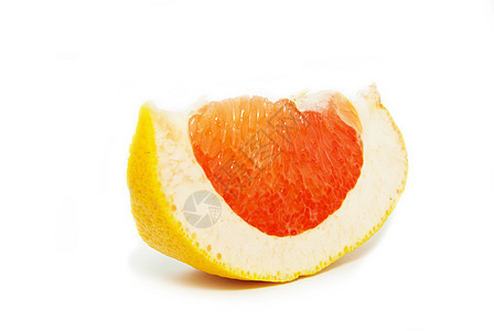 一半是葡萄汁食物水果黄色白色柚子粉色热带橙子蜂窝美食图片