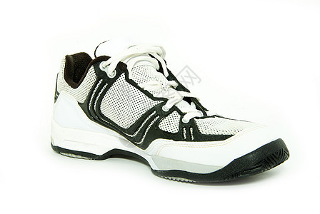 运动鞋肌肉衣服帆布竞赛皮革文化带子健身房齿轮白色图片