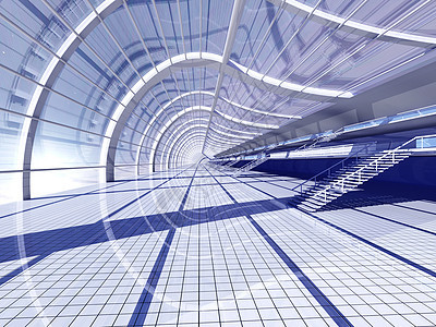 航空站大厅财产房间公司建筑学小路走廊地面科幻反射图片