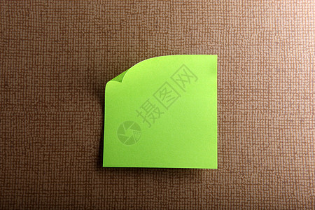 粘性笔记软垫绿色红色文档备忘录别针笔记纸黄色记忆办公室图片