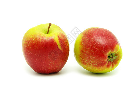 苹果卫生绿色饮食果味雨滴食物剪裁白色营养收成图片