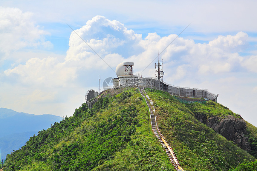 山上气象站图片