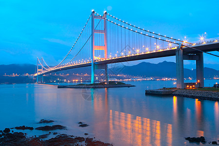 清马桥日落蓝色城市场景车辆交通小时天空建筑岩石景观图片