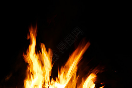 火灾火花篝火辉光煤炭燃料危险壁炉红色警报炙烤图片