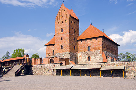 立陶宛国王城堡特拉凯图片
