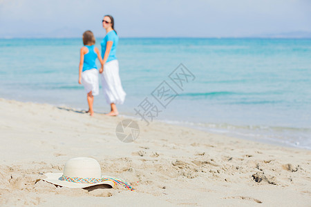 草顶沙滩帽照片图片