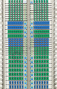 高密度蓝色和绿色SC连接的光纤架架交通节点硬件数据中心多模插头技术单模控制板提供商图片