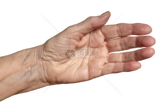 手掌手宏观人类皮肤棕榈手势白色女性纹理手腕手臂图片