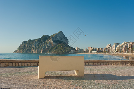 Calpe 海滩列车图片